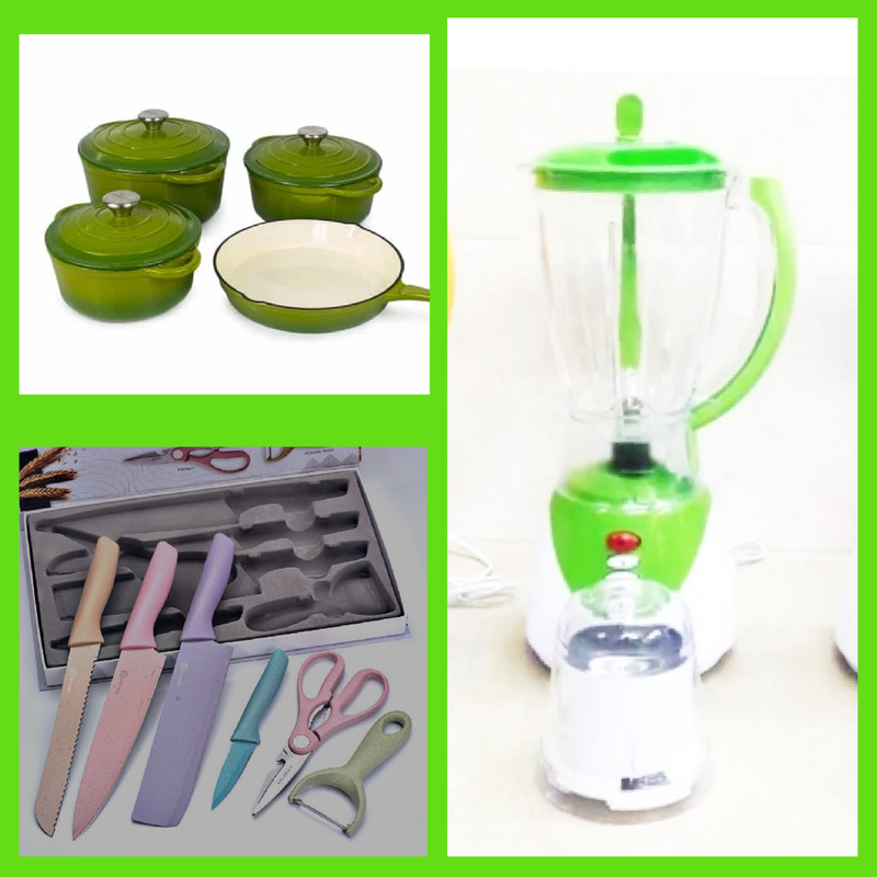 PASTEL KITCHENWARE COMBO