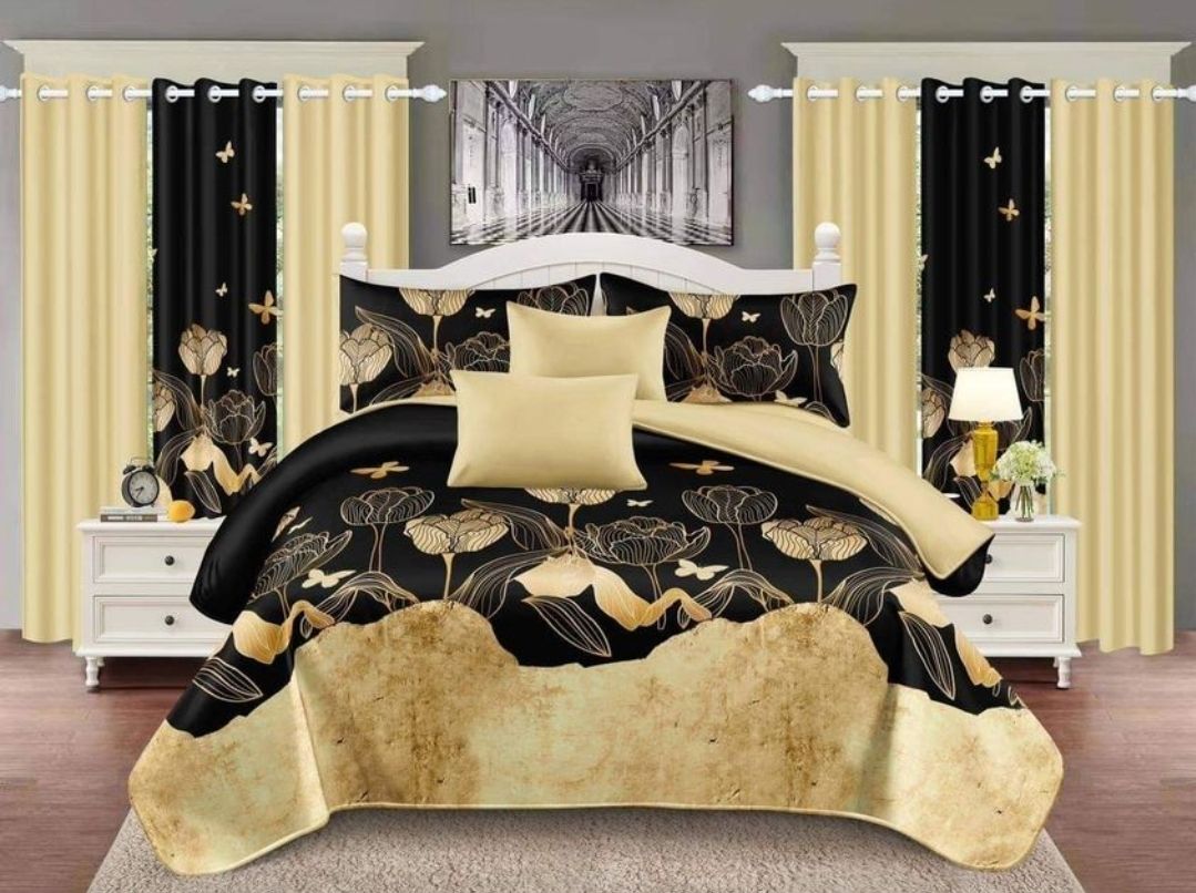 SUMMER COMFORTER- BLACK GOLD