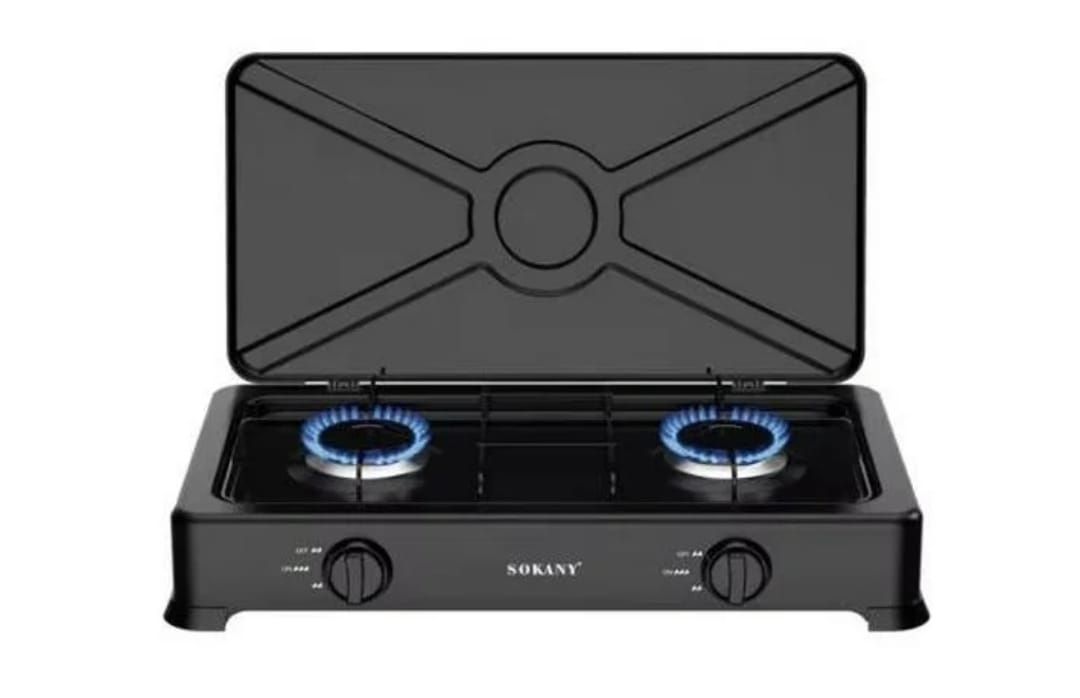 SOKANY GAS STOVE WITH COVER