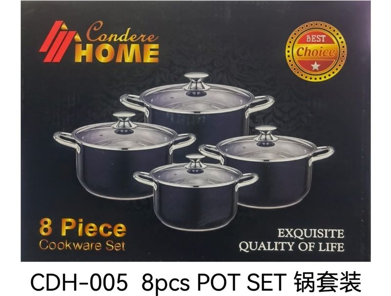 CONDERE COOKWARE SET AL 8P