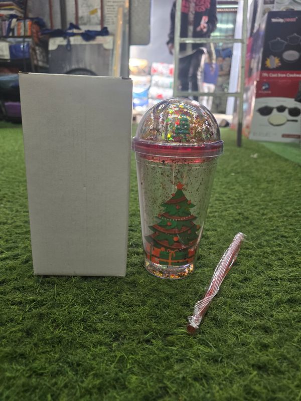 CHRISTMAS GLITTER CUPS