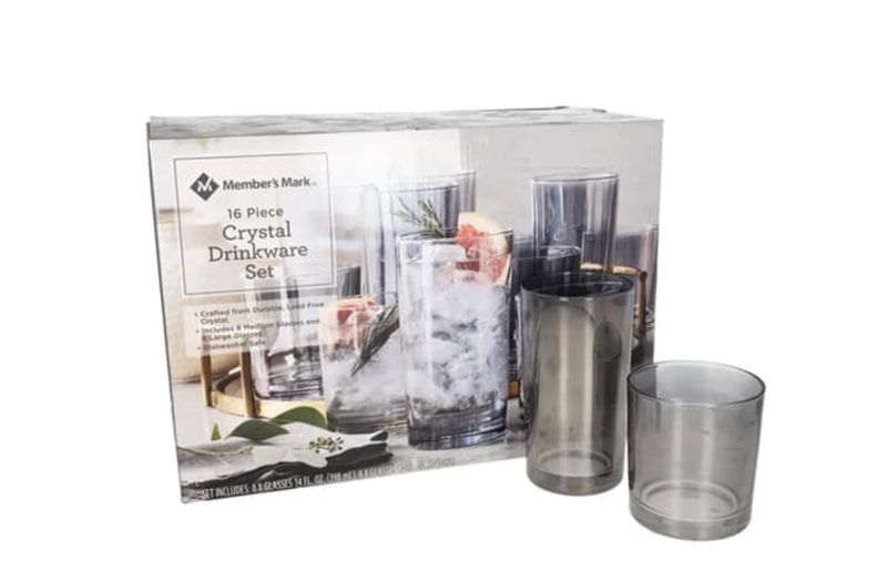 CRYSTAL DRINKWARE SET