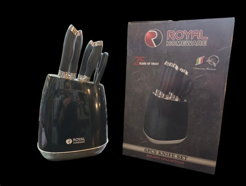 RH KITCHEN KNIFE SET 7P