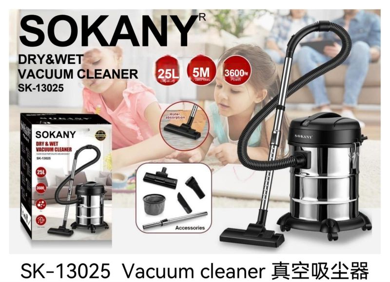 SOKANY DRY AND WET VACUUM CLEANER