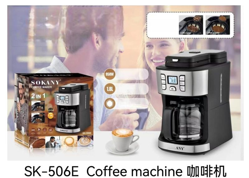 SOKANY 2IN1 COFFEE MACHINE