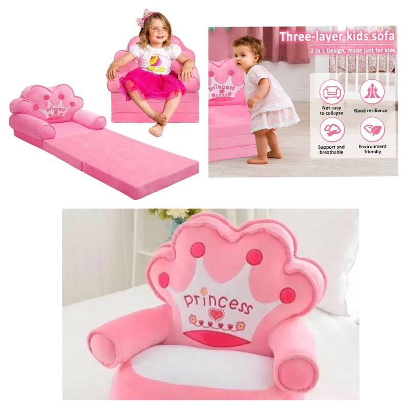 KIDS SLEEPER CHAIR- PRINCESS