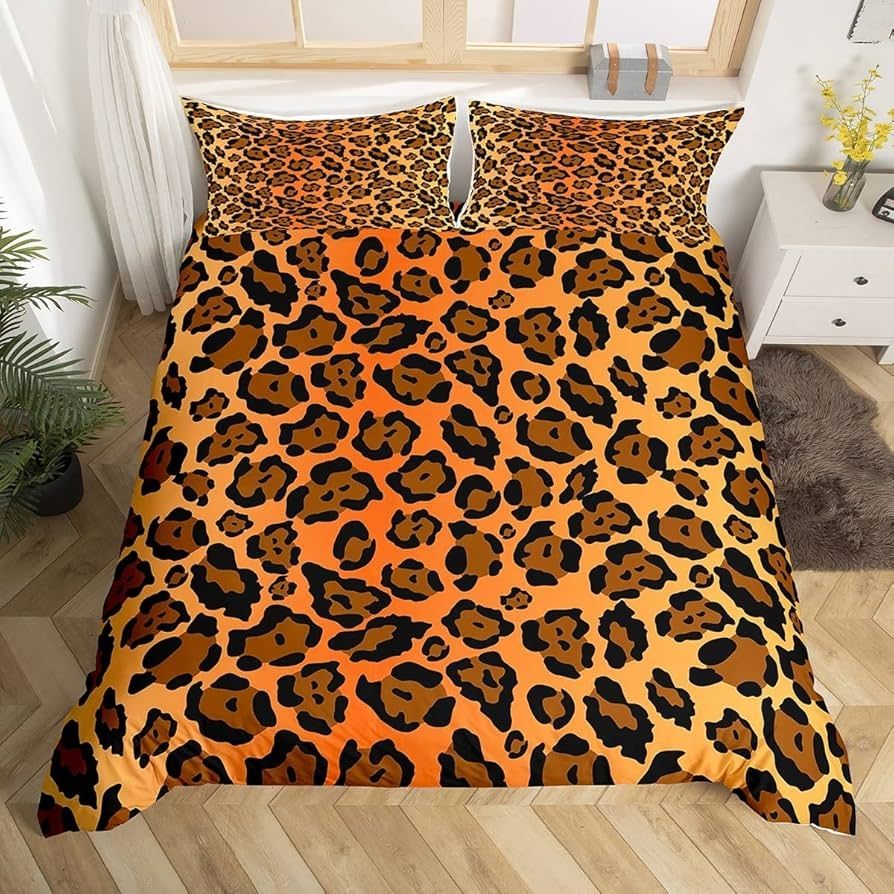 LEOPARD DUVET COVER