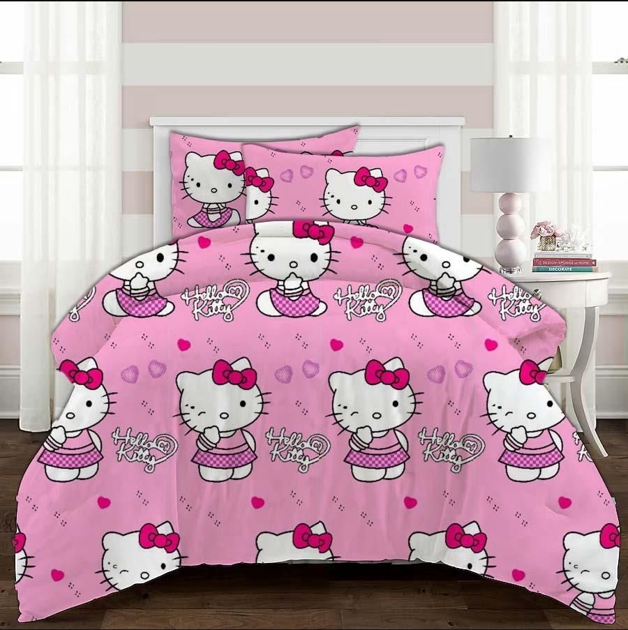 HELLO KITTY COMFORTER SET