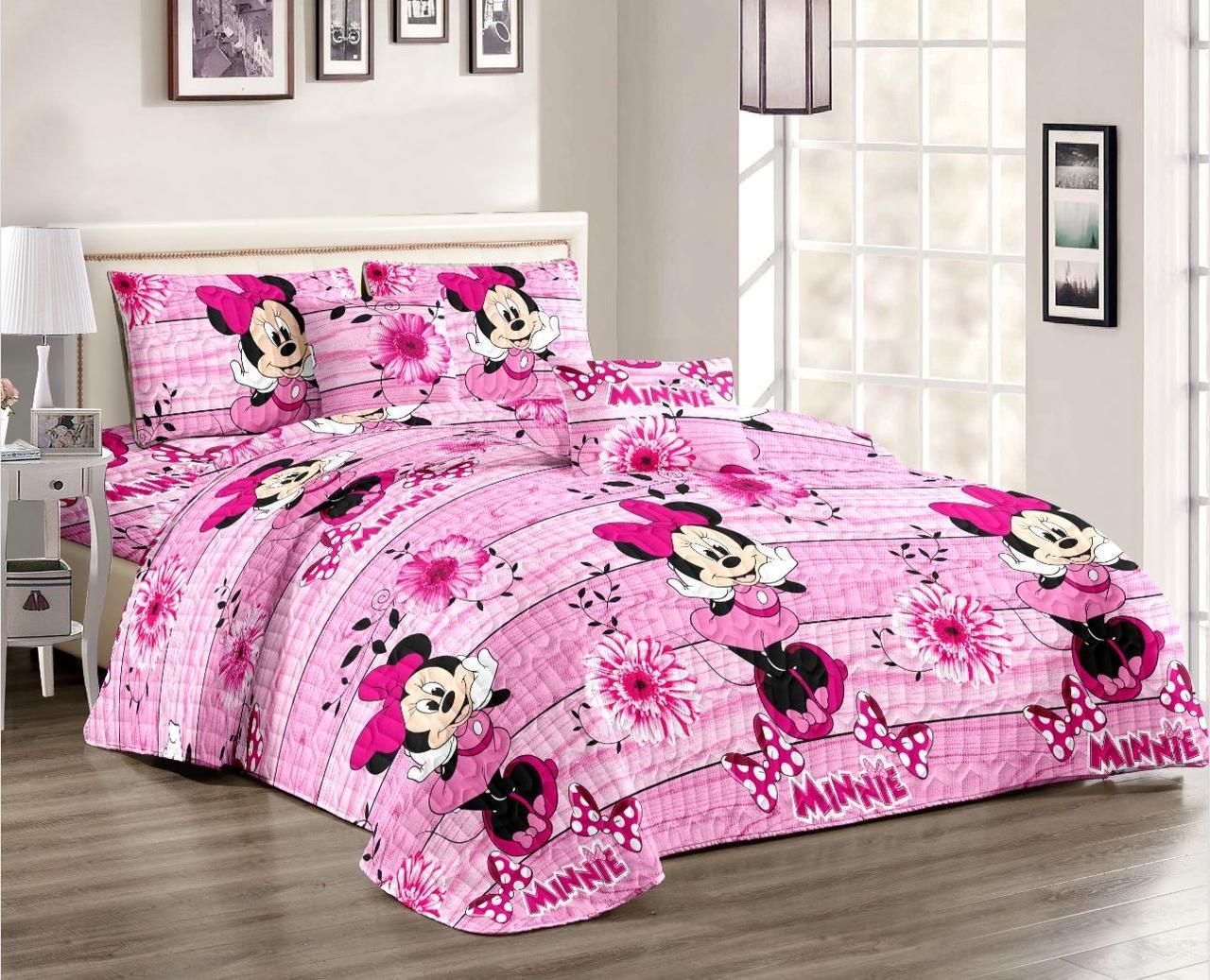 MINNIE PINK COMFORTER SET