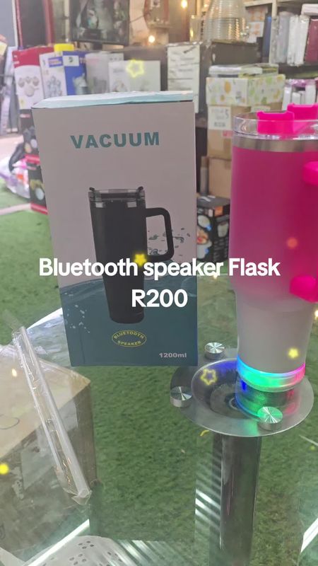 BLUETOOTH SPEAKER FLASK