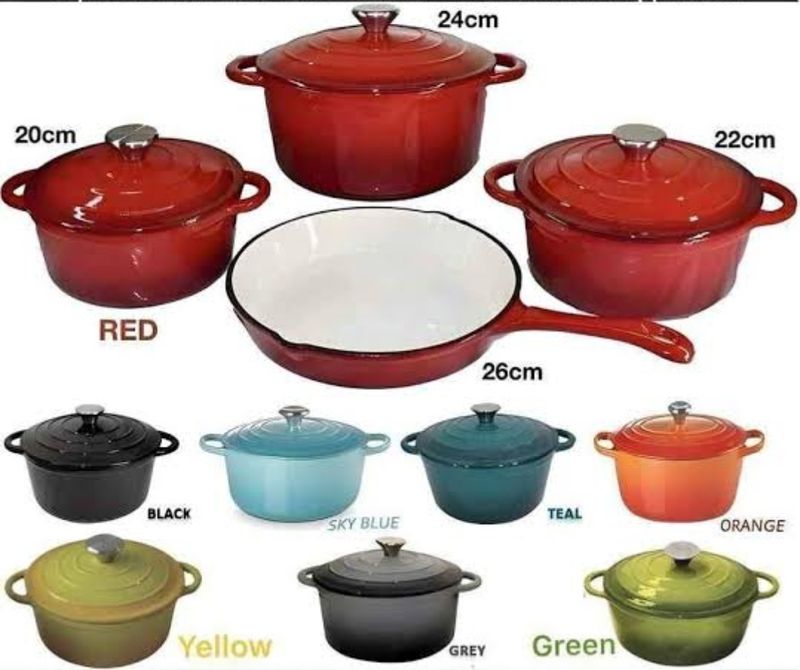 CAST IRON COOKWARE SET- BULK