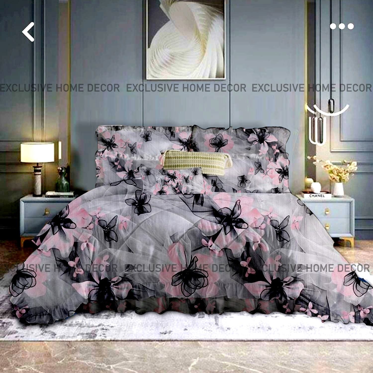 LUCY FRILLED COMFORTER