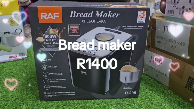 RAF BREAD MAKER 15 IN 1