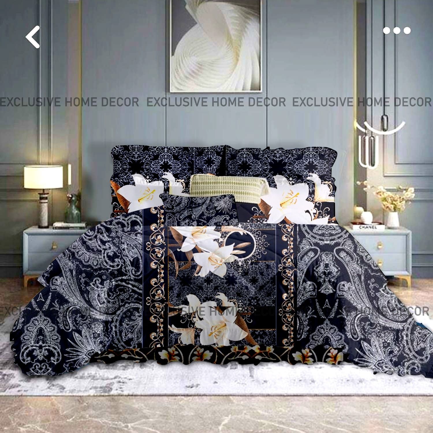 FIONA FRILLED COMFORTER