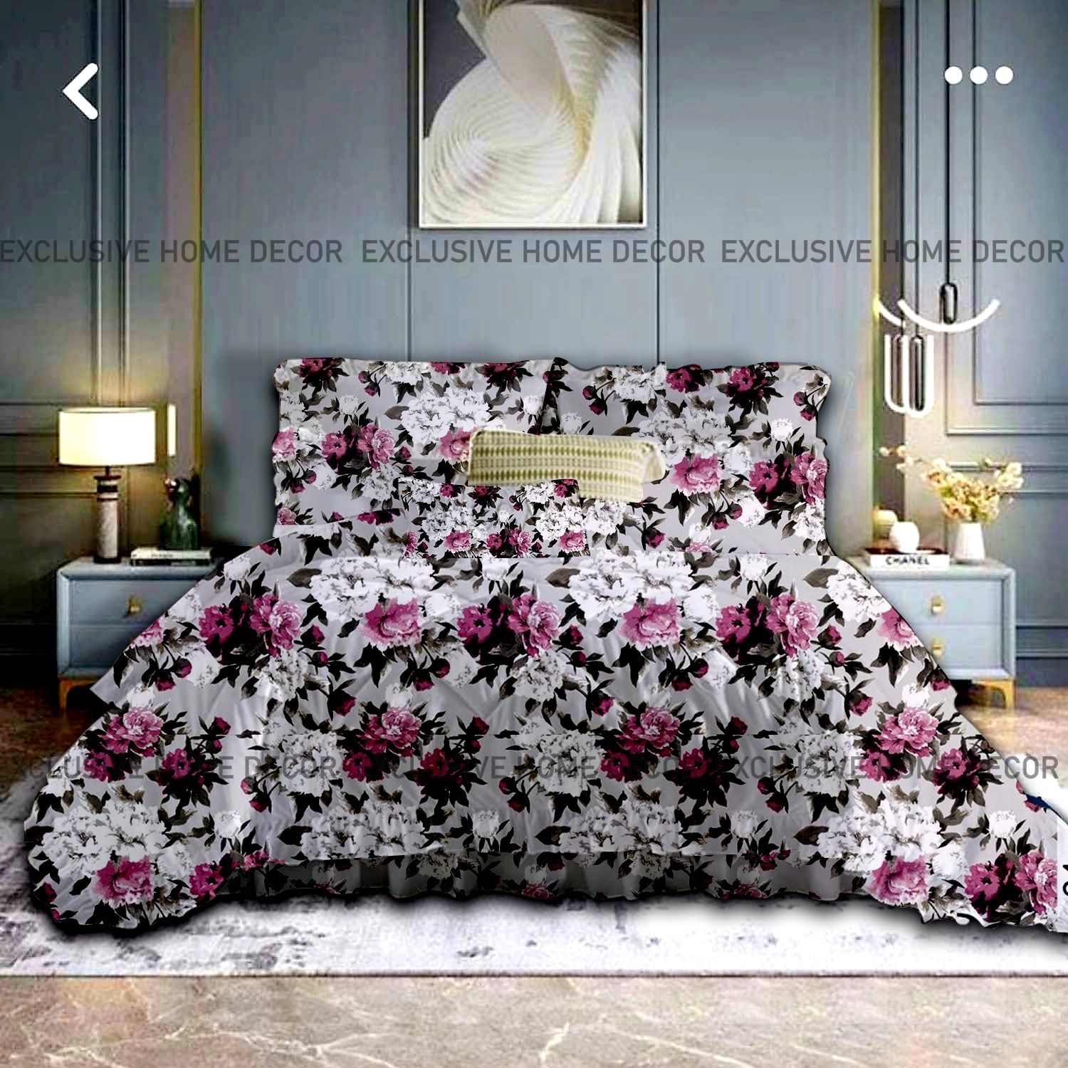 GAIL FRILLED COMFORTER
