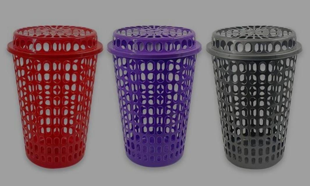 PLASTIC LAUNDRY BASKET