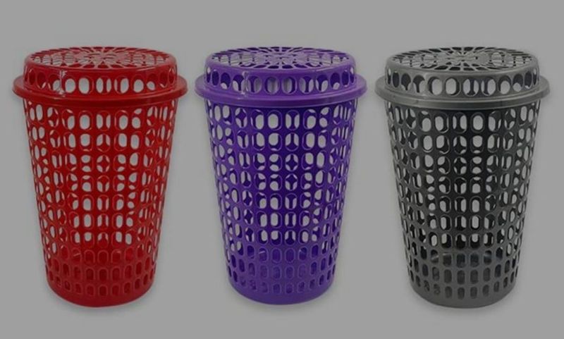 PLASTIC LAUNDRY BASKET