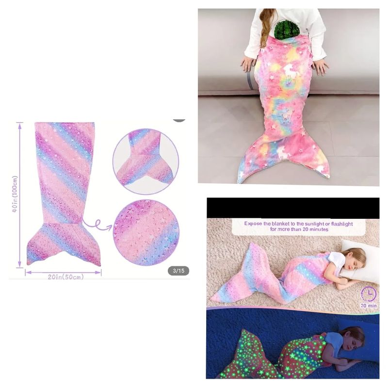 MERMAID TAIL FLEECE