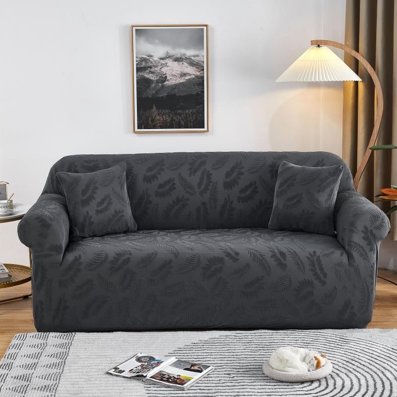 ZM FEATHER EMBOSSED SOFA COVER SET