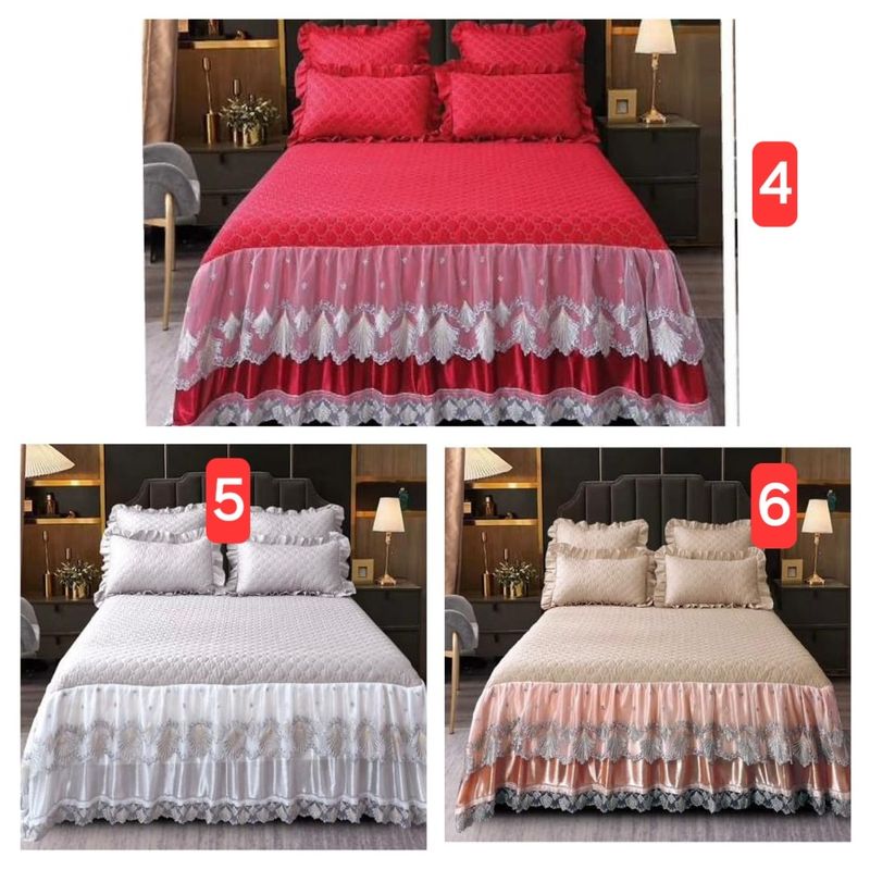 PRISH FRILLED QUILT SET