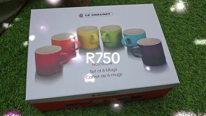 LC RAINBOW MUGS