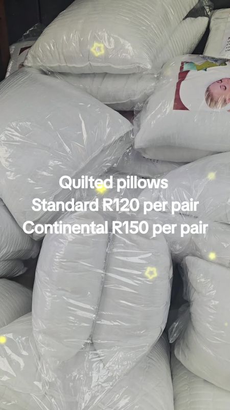 QUILTED CONTINENTAL PILLOWS 
