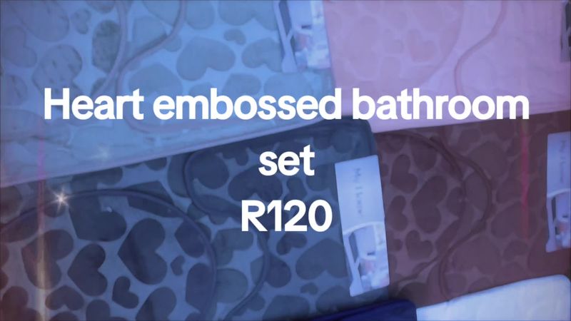 HEART BATHROOM SET