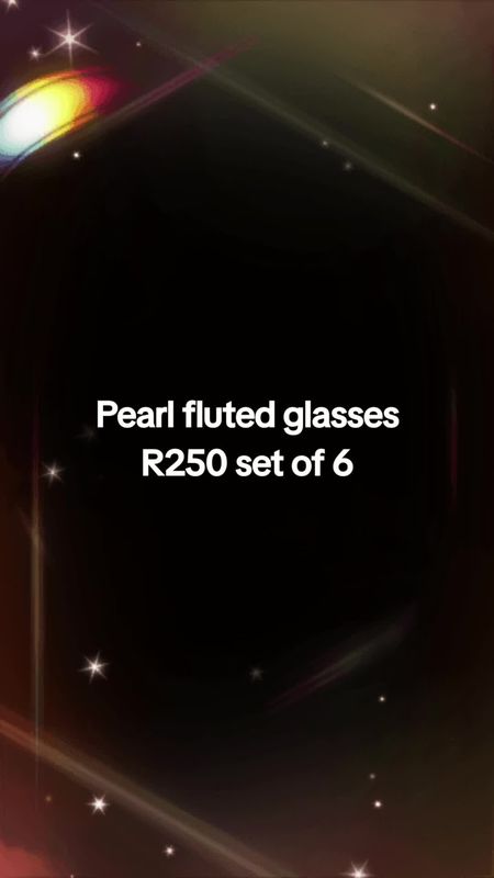 PEARL CHAMPAYNE GLASSES