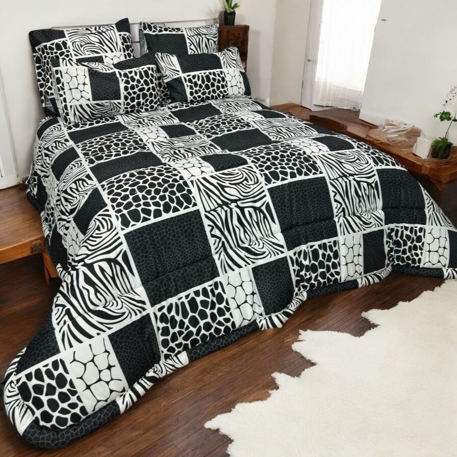 AFRICAN BLACK COMFORTER