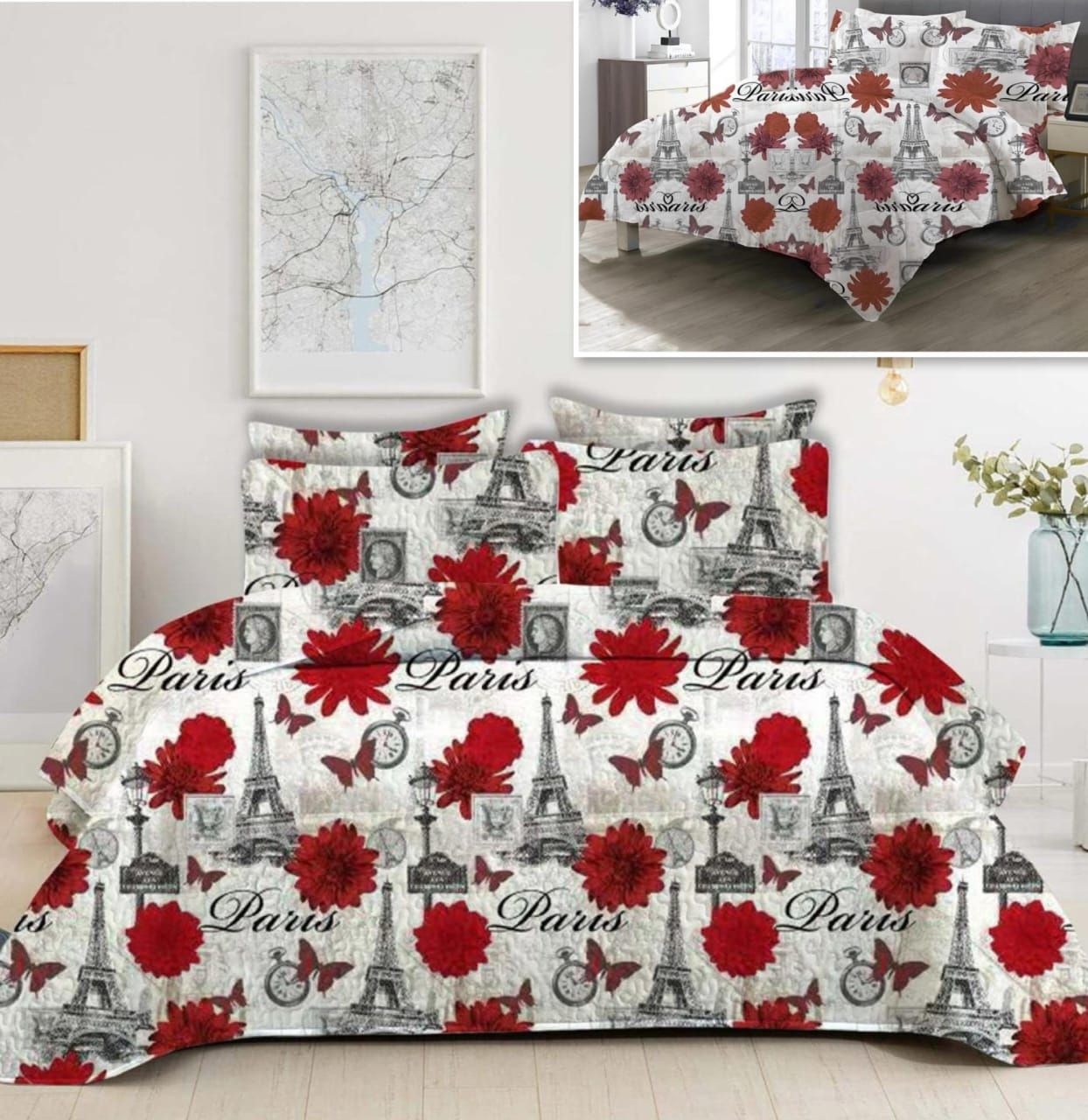 PARIS ROSE COMFORTER