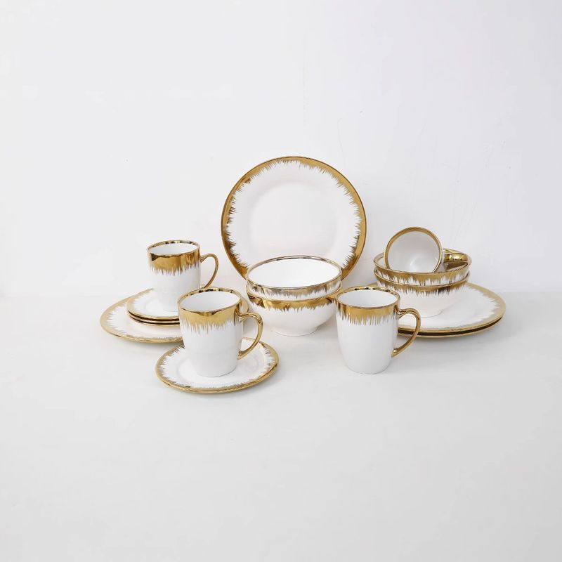 GOLD DINNER SET