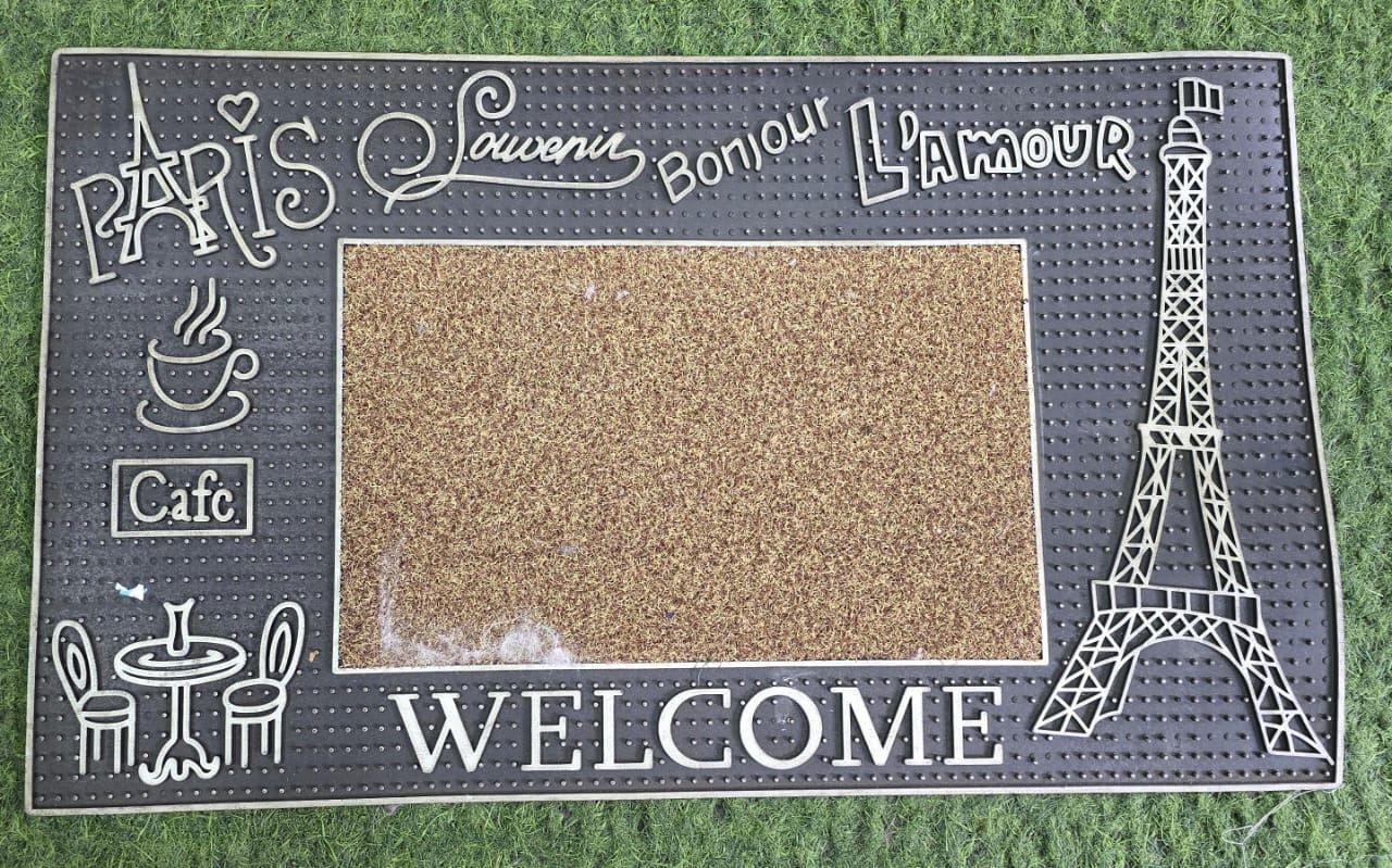 PARIS WELCOME MAT