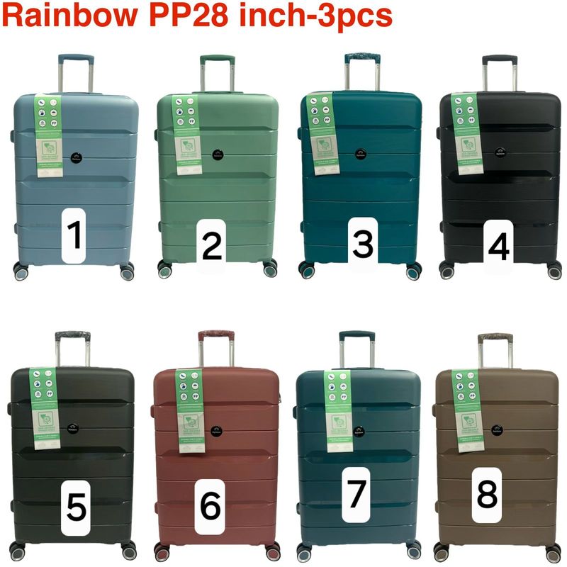 RAINBOW PP TRAVEL SET- 3 PIECE