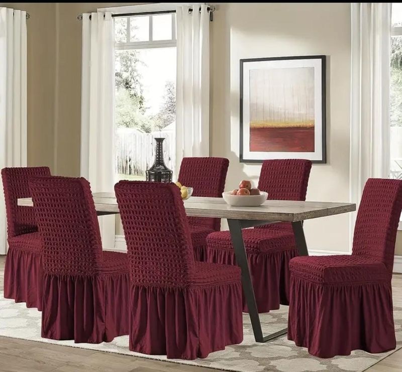 FRILLED CHAIR COVERS