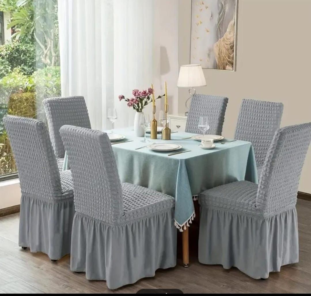 FRILLED CHAIR COVERS
