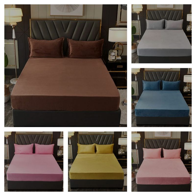 VELVET WINTER SHEET SET-BULK