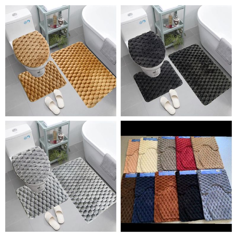 HONEYCOMB BATH MAT