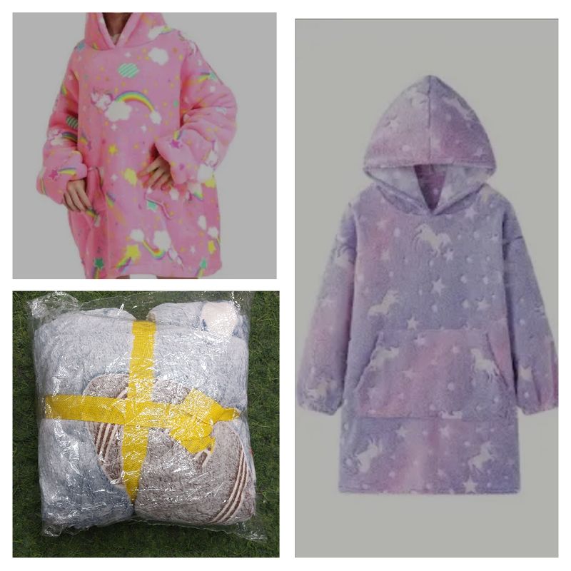 GLOW IN THE DARK KIDS HOODIES- BULK