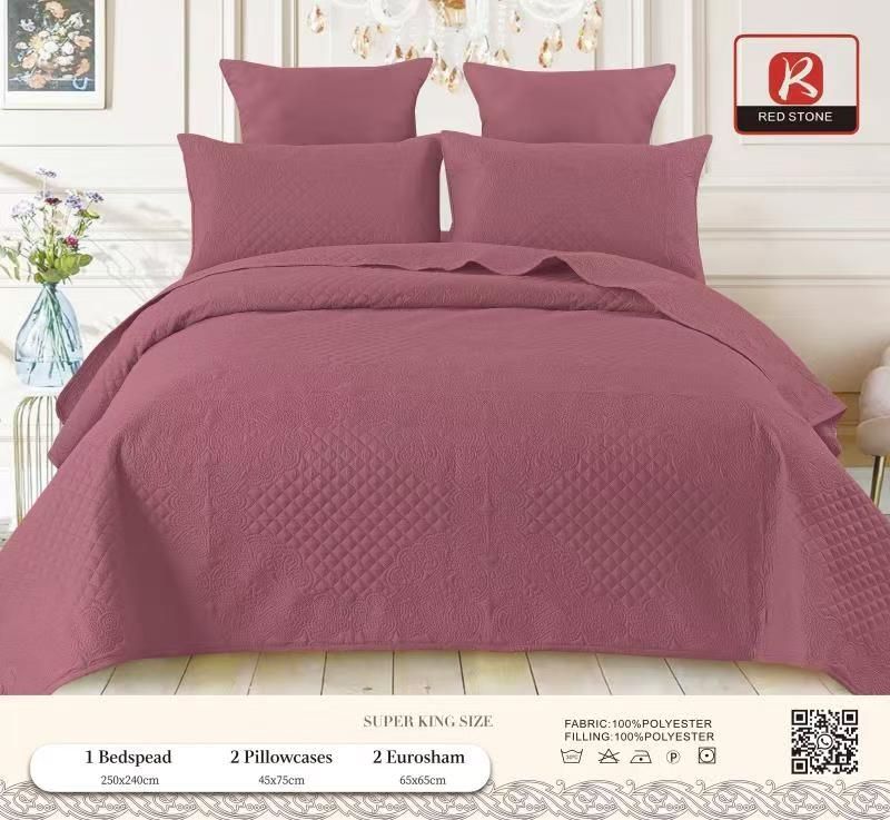 RED STONE QUILT SET