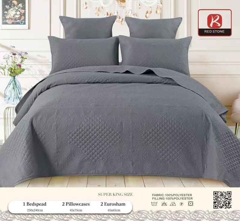 RED STONE QUILT SET