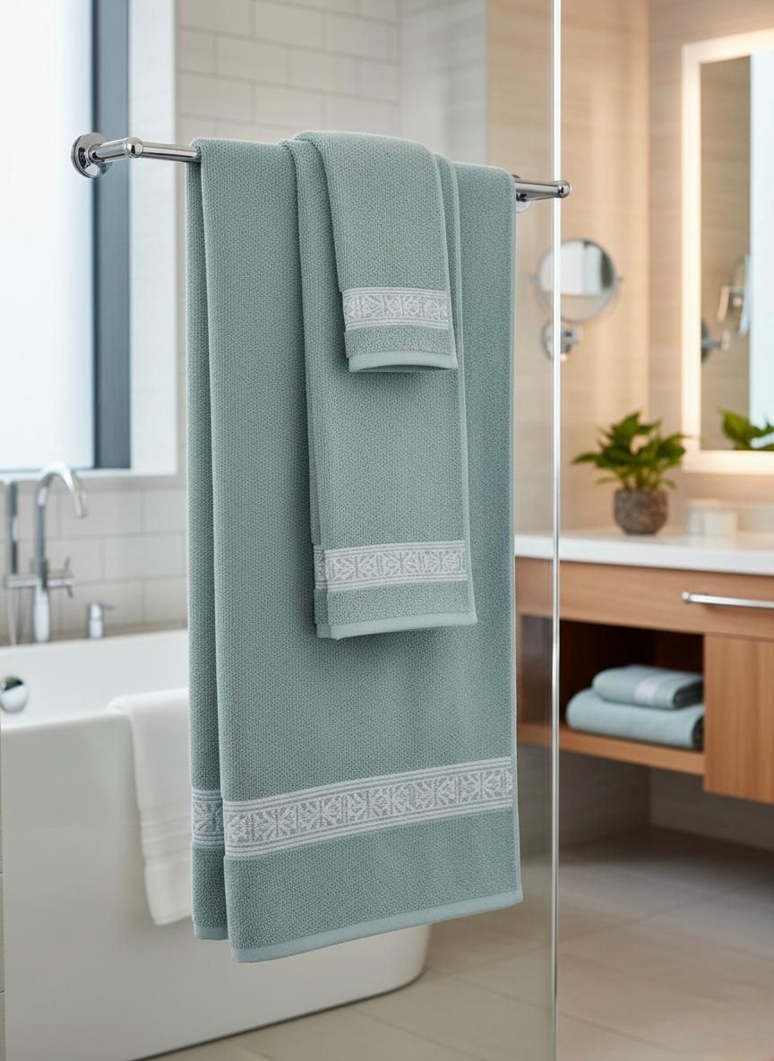 OXFORD TOWEL SET