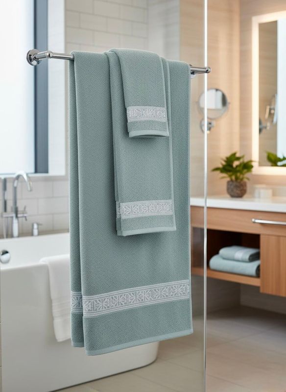 OXFORD TOWEL SET
