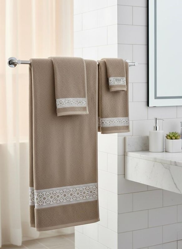 OXFORD TOWEL SET