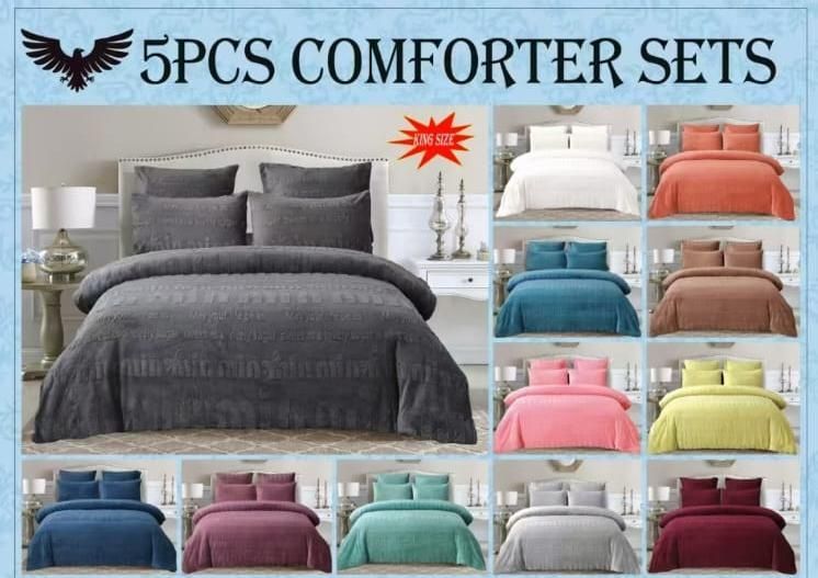 MIN MIN FLEECE COMFORTER SET