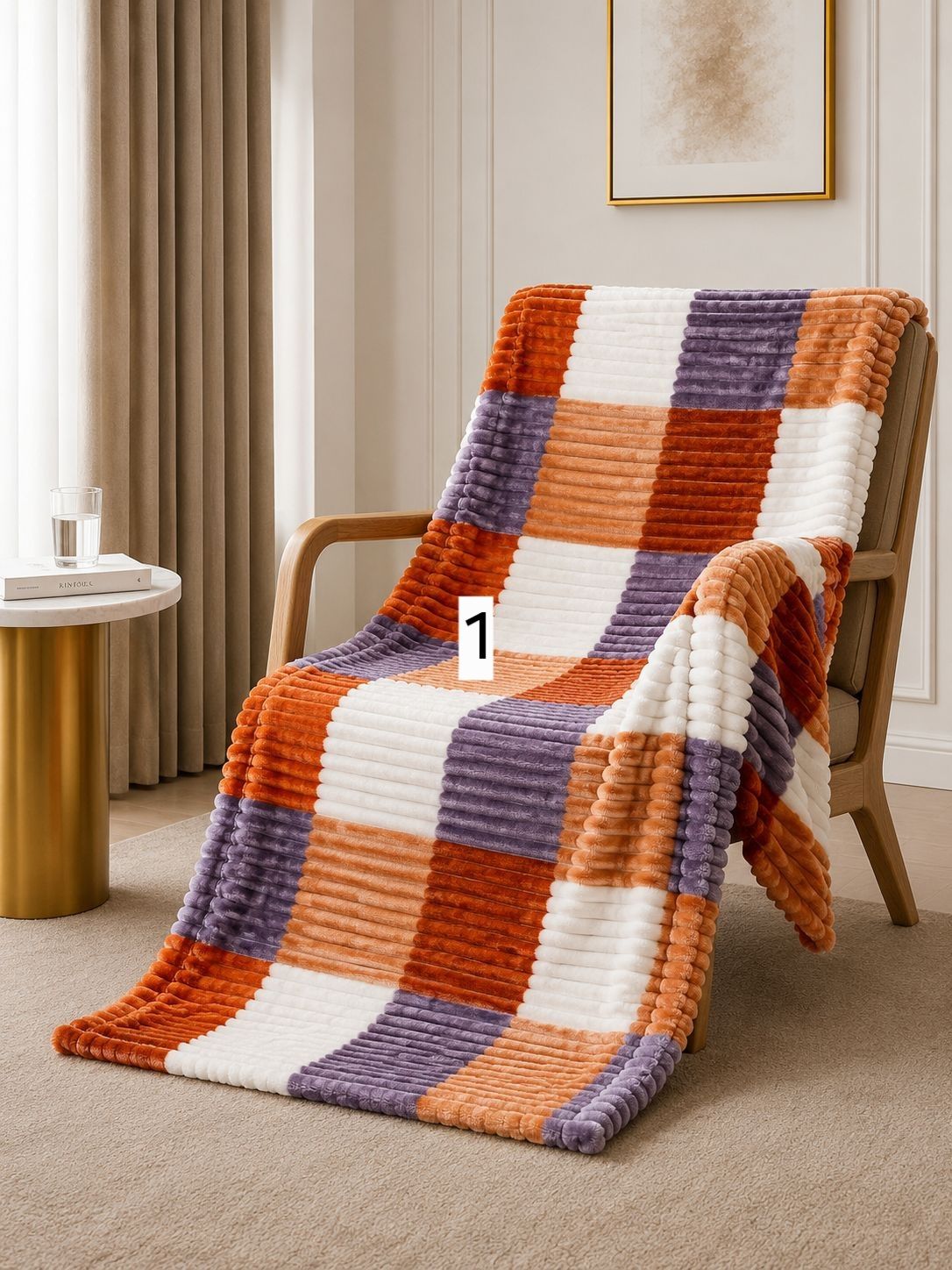 RIBBED FLANNEL FLEECE- BULK