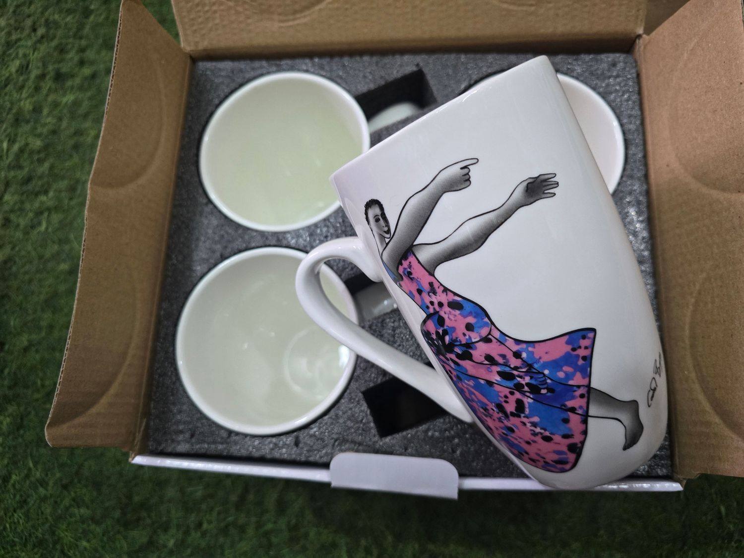 CB TALL MUGS- PINK
