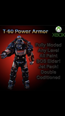 T-60 Power Armor + Chassis+ Mods + Paint