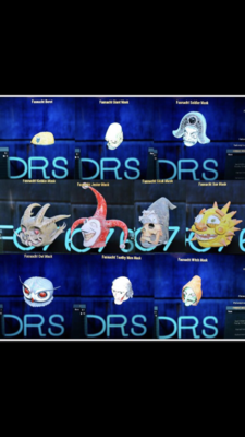 Fasnacht Mask: Choose 3 From Picture