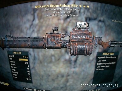 Anti-Armor 25/FMS Railway Rifle