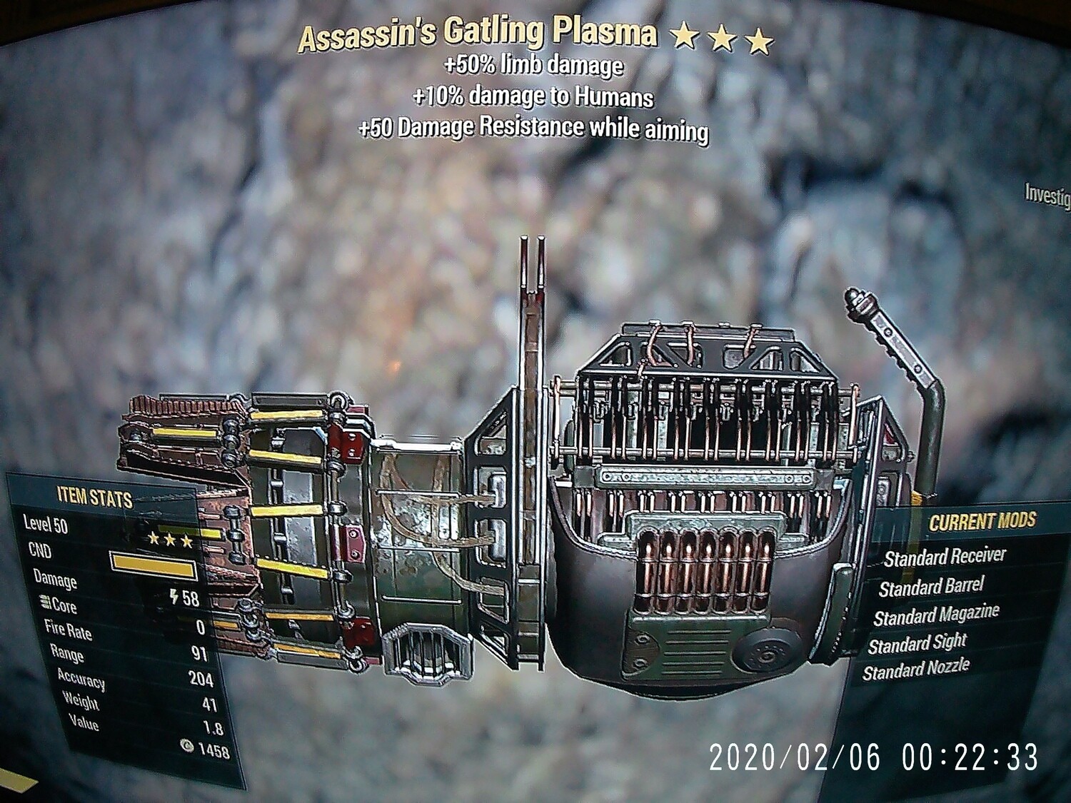 Assassins 50/50 Gatling Plasma